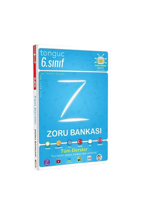 Tonguç Akademi Tonguç 6. Sınıf Tüm Dersler Zoru Bankası +