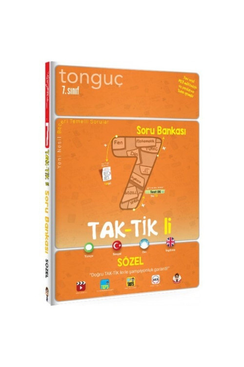 Tonguç Akademi Tonguç 7. Sınıf Taktikli Sözel Soru Bankası