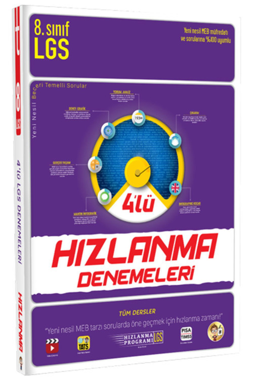 Tonguç Akademi Tonguç 8. Sınıf Lgs 4 Lü Hızlanma Denemeleri