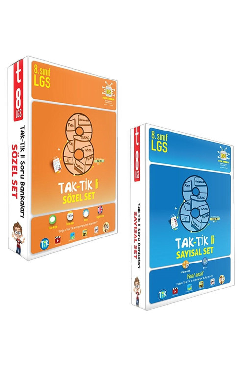 Tonguç Akademi Tonguç 8. Sınıf Lgs Yeni Nesil Taktikli Set Sayısal Sözel Full Set 2023