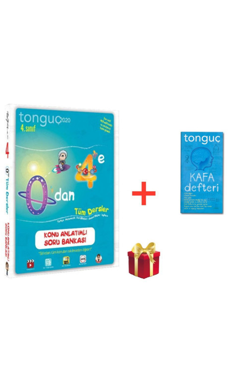 Tonguç Akademi 0'dan 4' E Konu Anlatımlı Soru Bankası + (tonguç Kafa Defteri Ve Silgi Hediyeli)