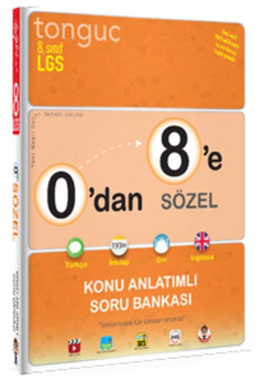 Tonguç Akademi 0'dan 8'e Konu Anlatımlı Soru Bankası Lgs Hazırlık