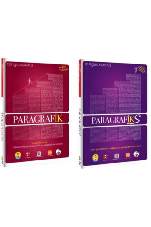 Tonguç Akademi Tyt Paragrafik + Paragrafiks 2 Kitap Set