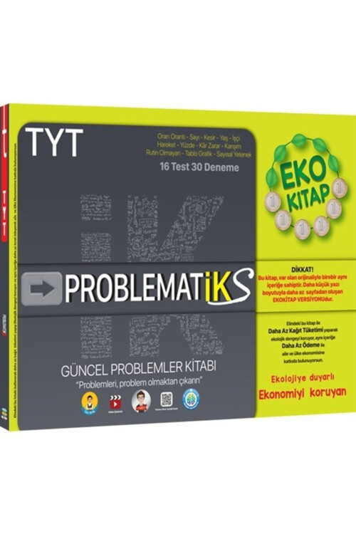Tonguç Akademi Tonguç Tyt Problematiks Eko 2022