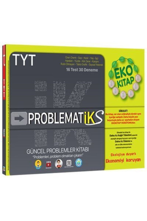Tonguç Akademi Tonguç Yayınları Tyt Problematiks Eko Problem Denemeleri