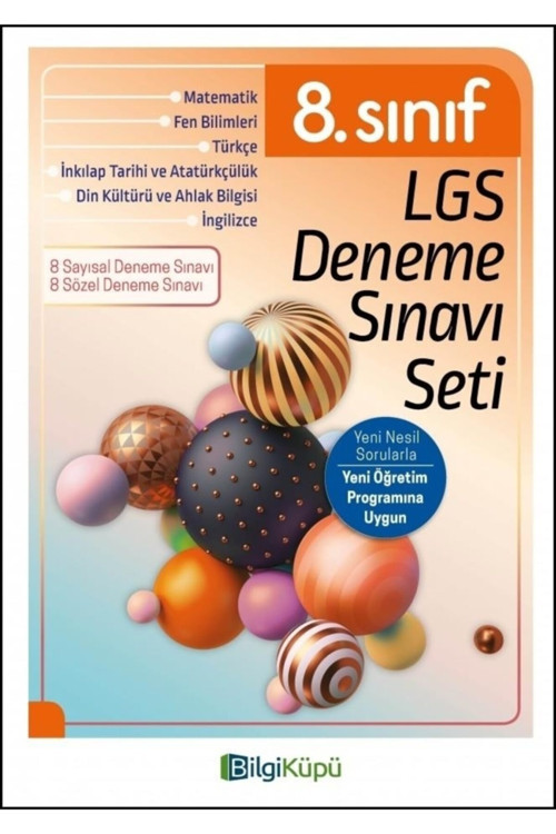 Tudem Yayınları Bilgi Küpü Yayınları Lgs 8.sınıf Deneme Seti
