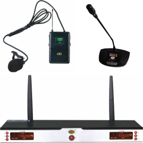 Tm 302yk Uhf Band Yaka & Kürsü Telsiz Mikrofon Ünitesi