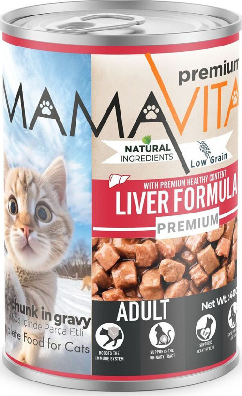 Ciğerli Yetişkin Kedi Maması 24 Adet