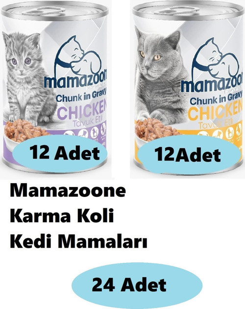 24'Lü Kedi Maması Karma Koli 012