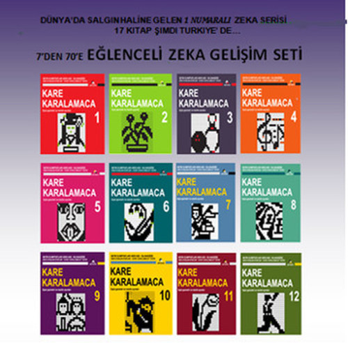 Kare Karalamaca Serisi (12 kitap)