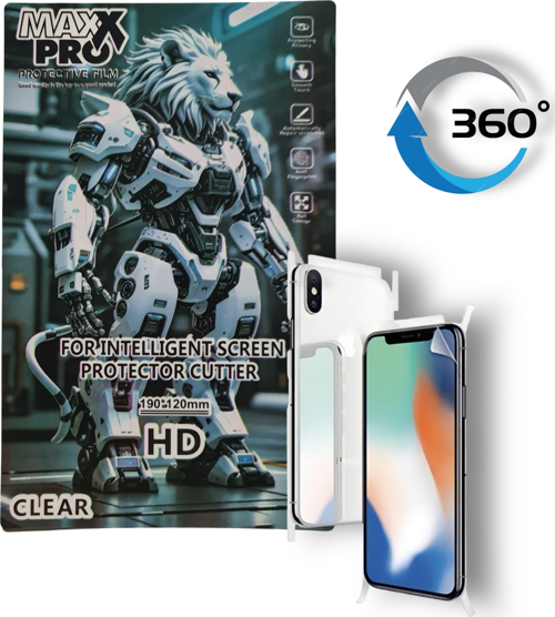 Xiaomi 17 Ultra NANO Ön - Arka 360 Full Kaplama Hd Ekran Koruyucu Darbe Emici - MAXXPRO