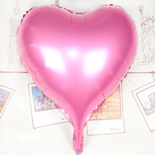 Parti Aksesuar Kalp Uçan Balon Folyo Pembe 80 cm 32 inç