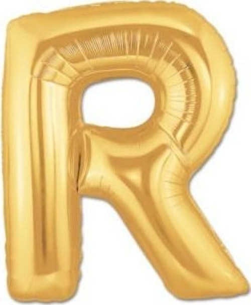 Parti Aksesuar R Harf Folyo Balon Altın Renk 40 inç