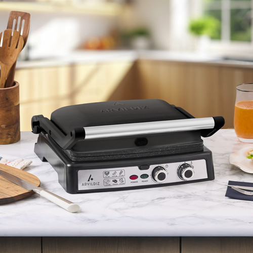 Multi Grill Tost Makinesi Siyah
