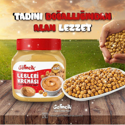 Kahvaltılık Sürülebilir Katkısız 320 gr Özel Üretim Leblebi Kreması