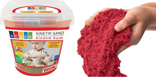 Kinetik Kum Kovalı Kırmızı 500 G Kalıp Ks02-3