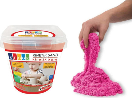 Kinetik Kum Kovalı Pembe 500 G Kalıp Hediyeli Ks02-7