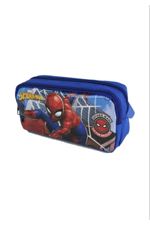 Örümcek Adam Kalem Kutusu Çift Bölmeli Spiderman Kalem Kutu