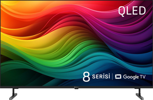 8 Serisi A 850 C 4K Ultra HD 50" 127 Ekran Uydu Alıcılı Google Smart QLED TV