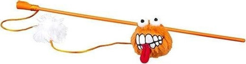 Catnip Toyz Fluffy Magic Stick Peluş Kedi Olta Oyuncağı Turuncu 46 Cm