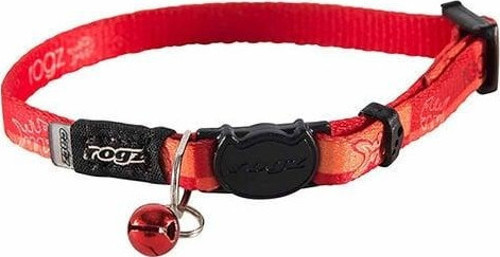 Catz KiddyCat Halsband Kuş Desenli Dokuma Kedi Boyun Tasması Mavi Small 1.1x20-31 Cm