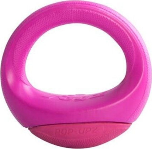 Toyz Pop-Upz Suda Batmayan Halka Plastik Köpek Oyuncağı Pembe Small/Medium 12 Cm