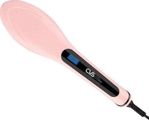CVS Marka DN 7305 Mina Model PEMBE Renk Saç Düzleştirici Fırça WRHDR7305