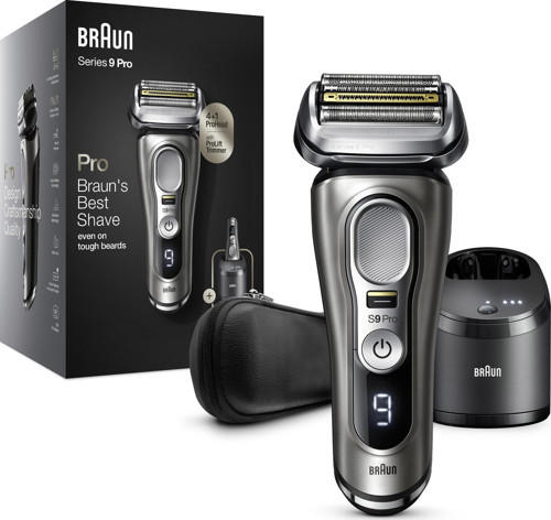 Series 9 Pro 9465CC Islak & Kuru Tıraş Makinesi + Clean&Charge + Deri Seyahat Kılıfı