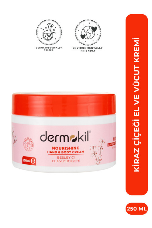 Kiraz Çiçeği El ve Vücut Kremi 250 ml