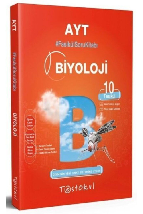 Test Okul Yayınları Ayt Biyoloji Fasikül Soru Kitabı