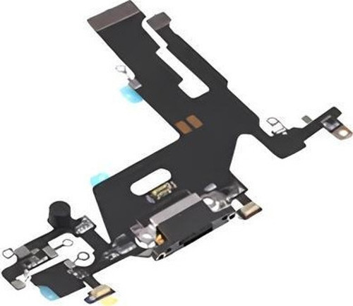iPhone 11 Şarj Soketi Kulaklık Soketi Full SİYAH Orijinal