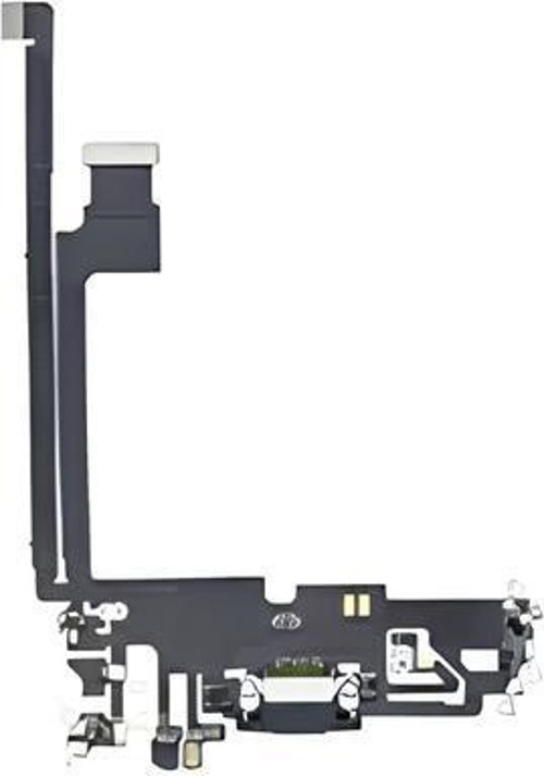 İphone 12 PRO MAX Şarj Soketi Kulaklık Soketi Full SİYAH Orijinal