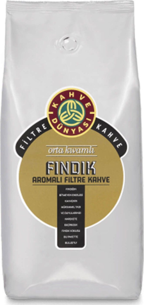 Fındık Aromalı Filtre Kahve Çekirdek 1 kg