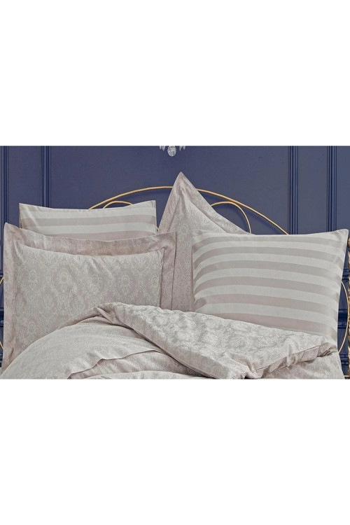 Monaco Bambu Jakar Kumaş Taş Ikili Oksford Yastık Kılıfı 60x80 Cm 1325