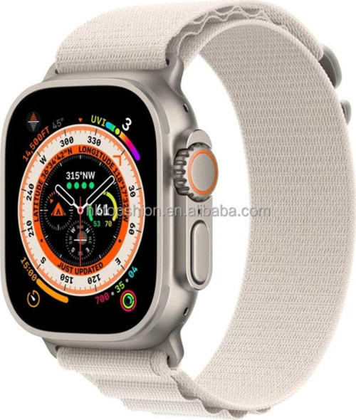 Watch 8 Ultra Serisi 49Mm Tokalı Premium Bez Kordon
