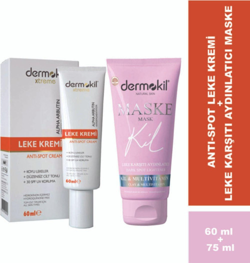 Anti-Spot Leke Kremi Ve Leke Karşıtı Aydınlatıcı Maske