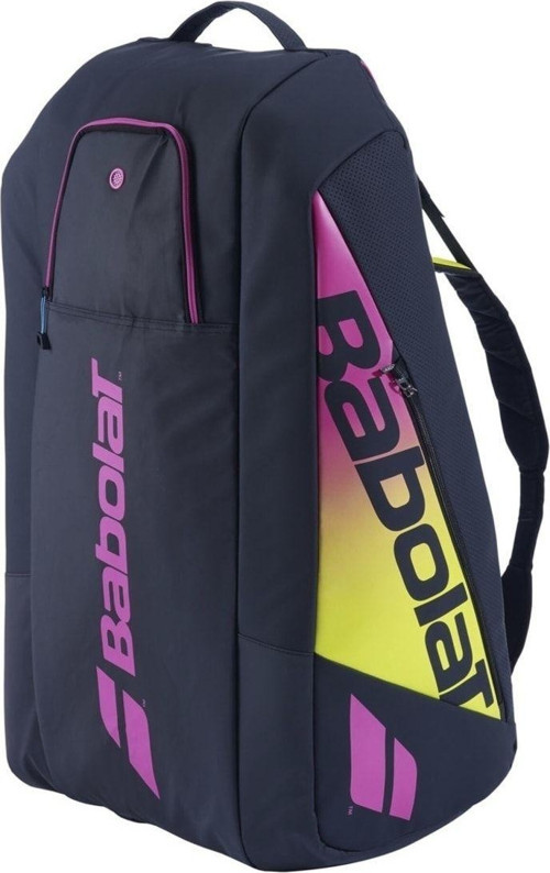 Rafael Nadal Pure Aero RH X6 Raket Çantası - Siyah, Çok Renkli