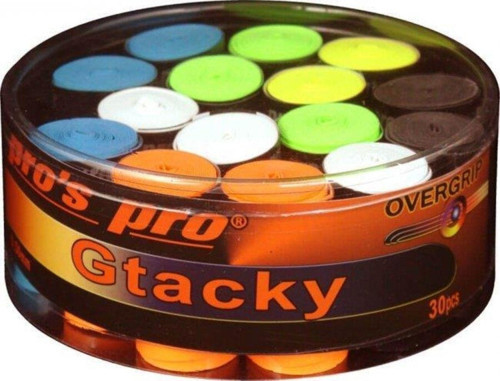 Overgrips Gtacky 30'lu 0.5 Mm Karışık Renk Mix Grip