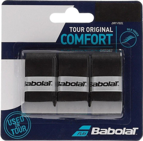 Babolat Tour Original Siyah Tenis Overgrip 3'Lü