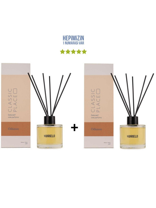 Bambu Çubuklu Odunsu Dekoratif Ortam Kokusu Classic Place 120 ml x2
