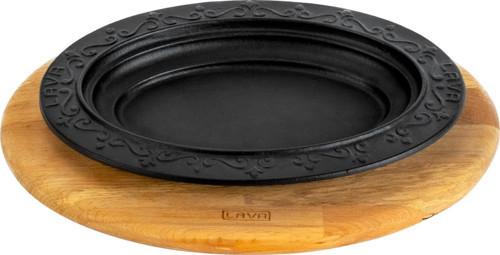 Döküm Oval Döner, Kebap Tabağı Kayın Servis Ahşabı. Ölçü 32x23cm.