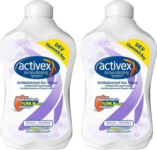 Antibakteriyel Sıvı Sabun Hassas 2x1,5lt