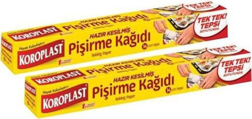 Koroplast Hazır Kesilmiş Yağlı Pişirme Kağıdı 32 Li
