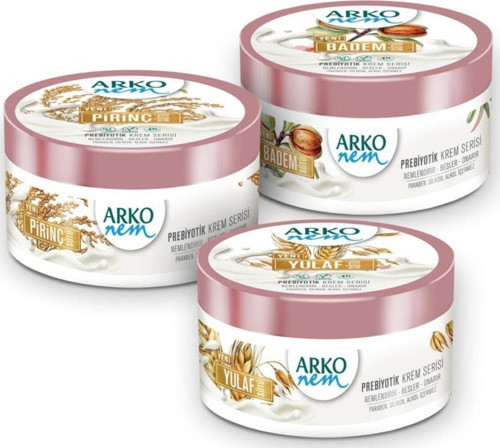 Prebiyotik Krem Serisi Badem ve Pirinç ve Yulaf Sütü 250 ml
