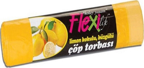 Çöp Torbası Büzgülü 65*70 Büyük Boy Limon Kokulu