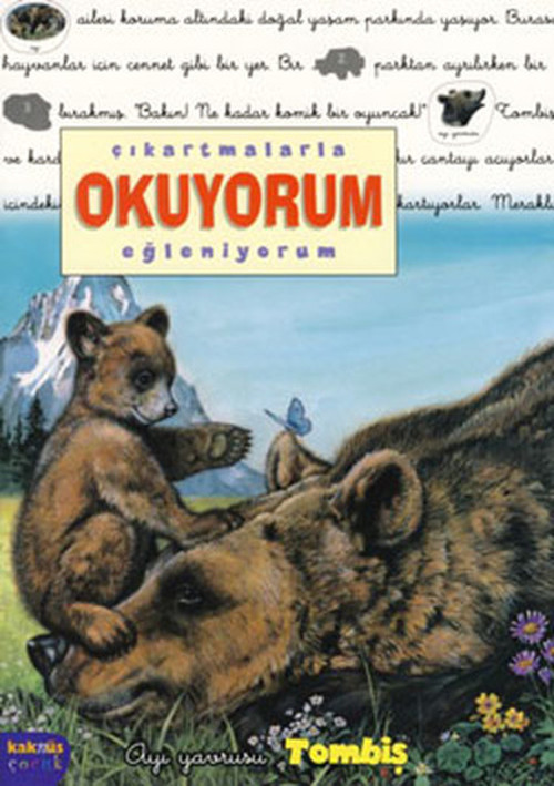 Ayı Yavrusu Tombiş - Çıkartmalarla Okuyorum Eğleniyorum