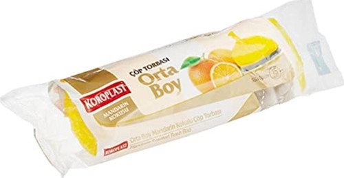 Mandarin Kokulu Orta Boy Çöp Torbası 1 Paket 1 X 0.115 gr