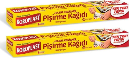 Pişirme Kağıdı Hazır Kesilmiş 16 Adet - 2'li