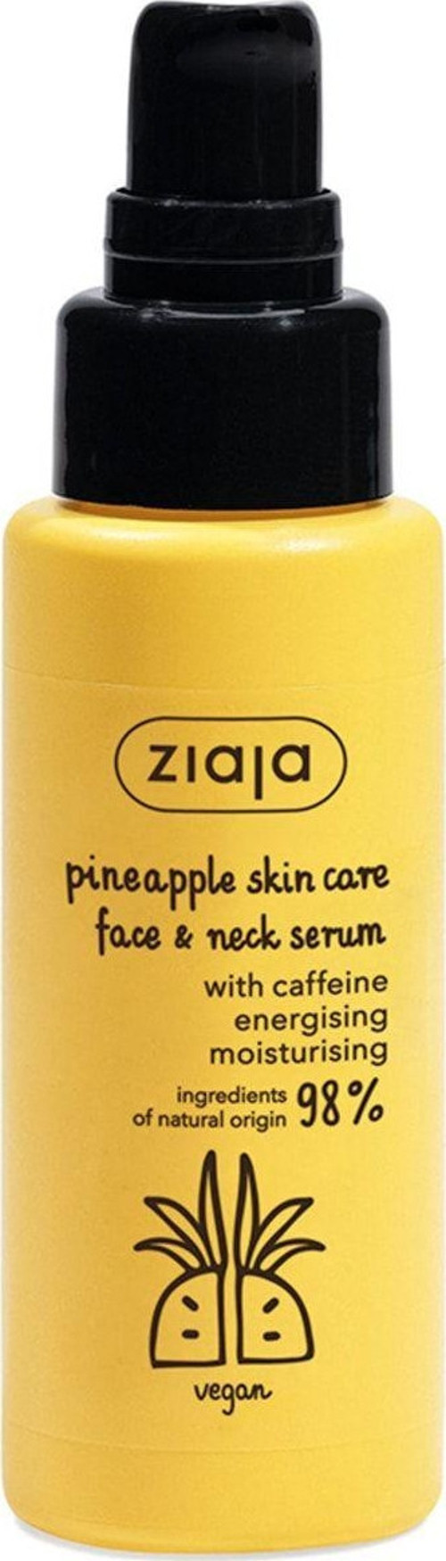 Pineapple Yüz Ve Boyun Serumu Enerji Verici & Nemlendirici 50 Ml