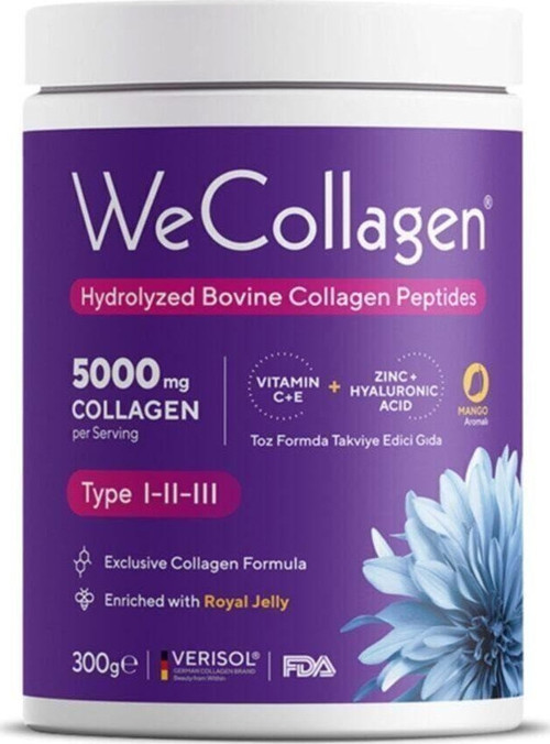 Wecollagen Tip 1 - 2 - 3 Toz Kolajen 300Gr